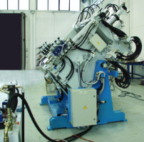 Machine for brake components